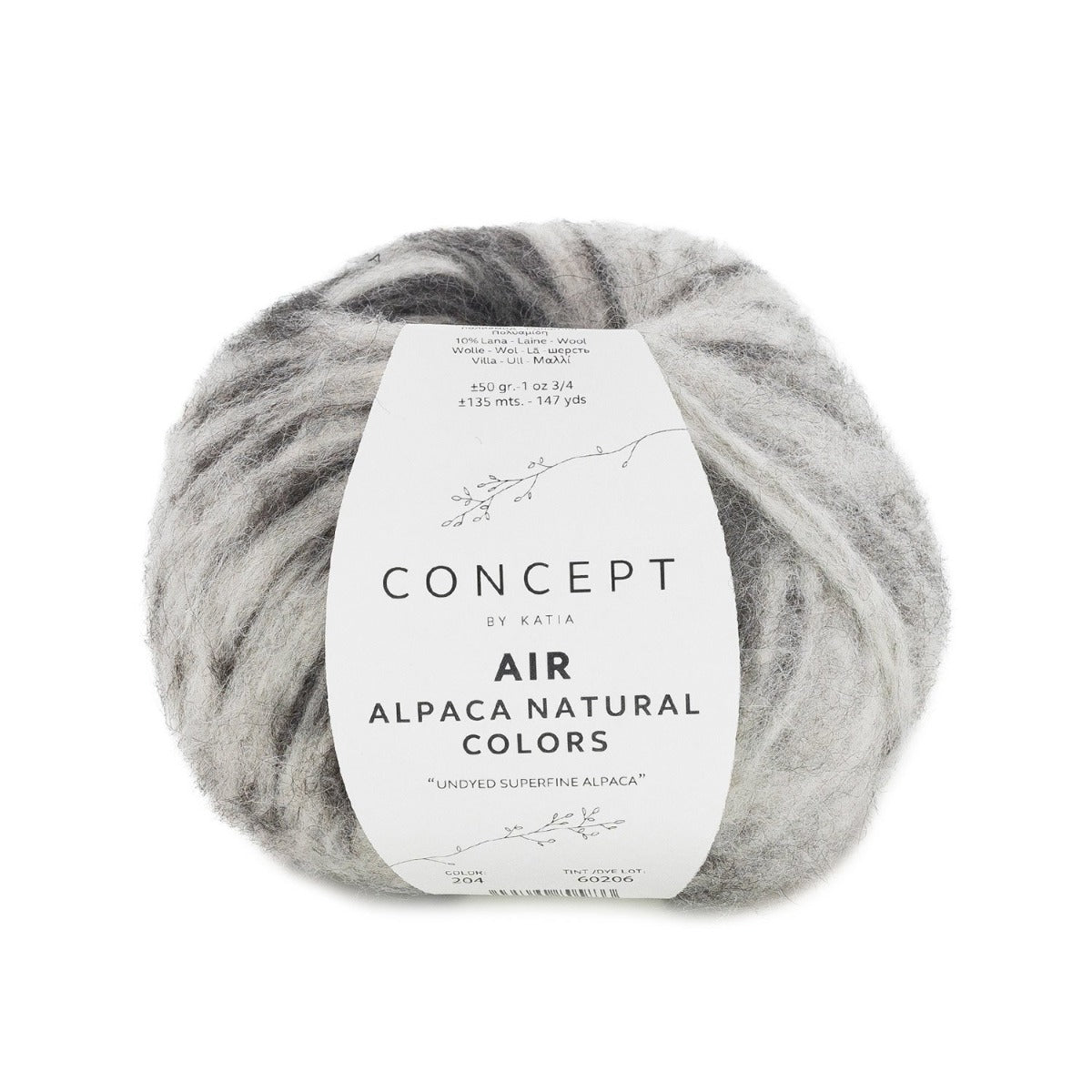 Air Alpaca Natural Colors von Katia