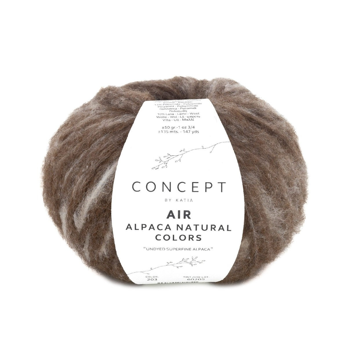 Air Alpaca Natural Colors von Katia