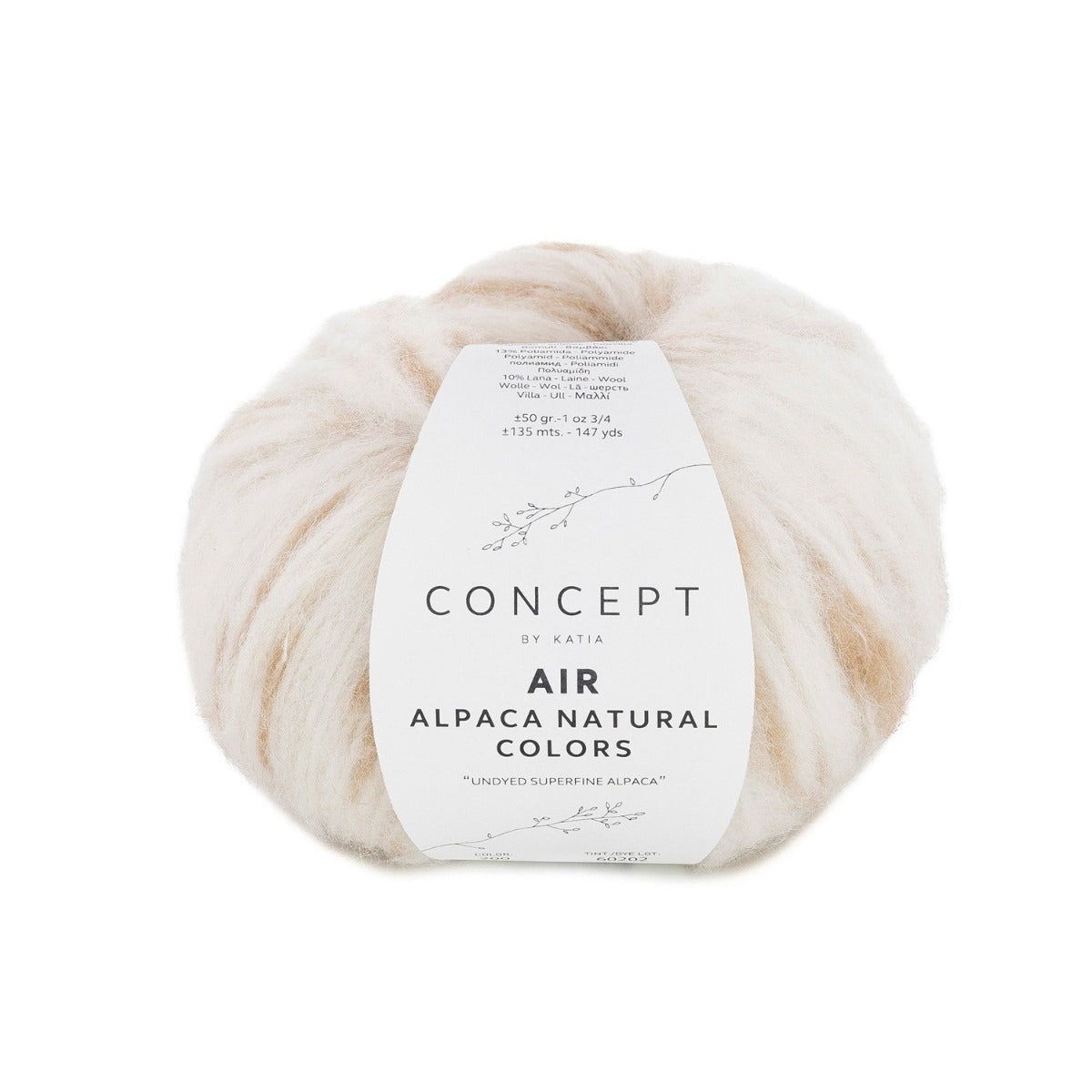 Air Alpaca Natural Colors von Katia