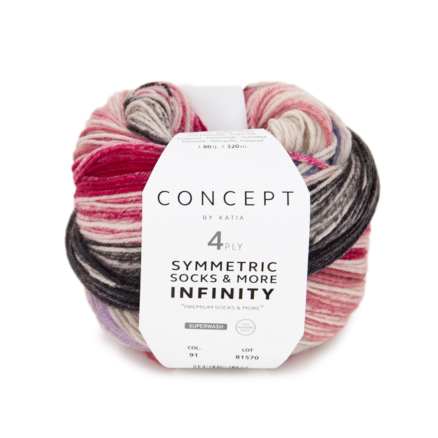 Concept Infinity Symmetric Socks & More by Katia