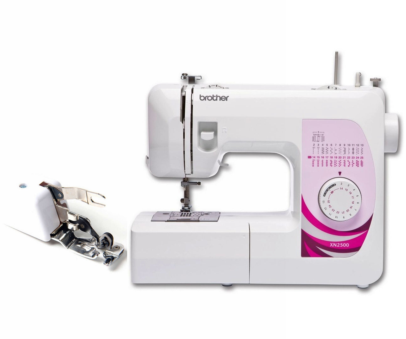 Macchina per cucire Brother XN2500 con piedino tagliacuci OMAGGIO - Cucireonline