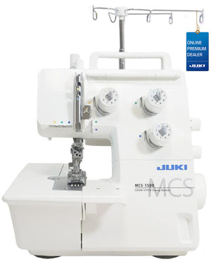 juki MCS-1500 punto copertura con 10.000 metri di filo OMAGGIO Garanzia Ufficiale Juki Italia
