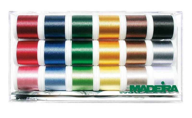 Madeira Box 18 filati Madeira Rayon 8040