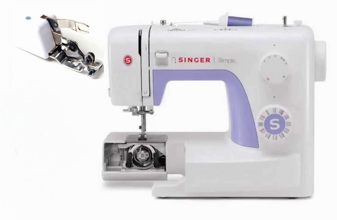 Singer Simple 3232 con piedino tagliacuci e 5 anni di garanzia