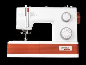 Macchina per cucire meccanica Bernette 05 CRAFTER con piedino tagliacuci
