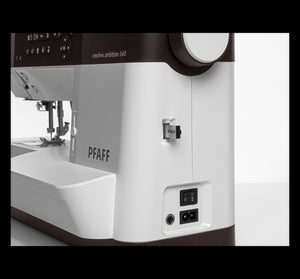 Macchina per cucire e ricamare Pfaff Creative Ambition 640 5 anni di garanzia, kit piedini ANNIVERSARY e software Gold omaggio