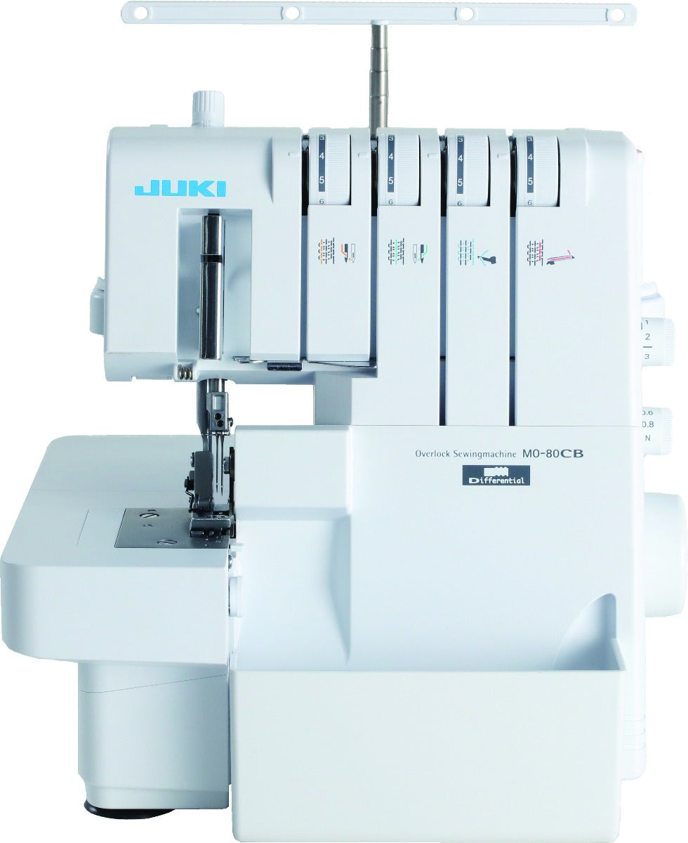 Juki MO-80 CB taglaicuci 10.000 metri di filo omaggio garanzia ufficiale juki