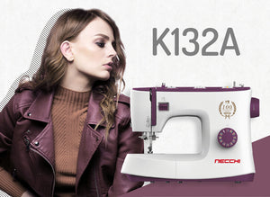 Macchina per cucire meccanica Necchi K132 con piedino tagliacuci e 5 anni di garanzia