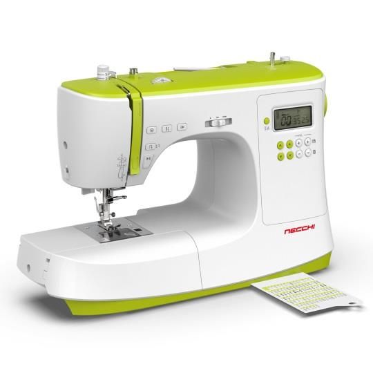 Macchina per cucire elettronica Necchi NC102D con 5 anni di garanzia e piedino tagliacuci - Cucireonline