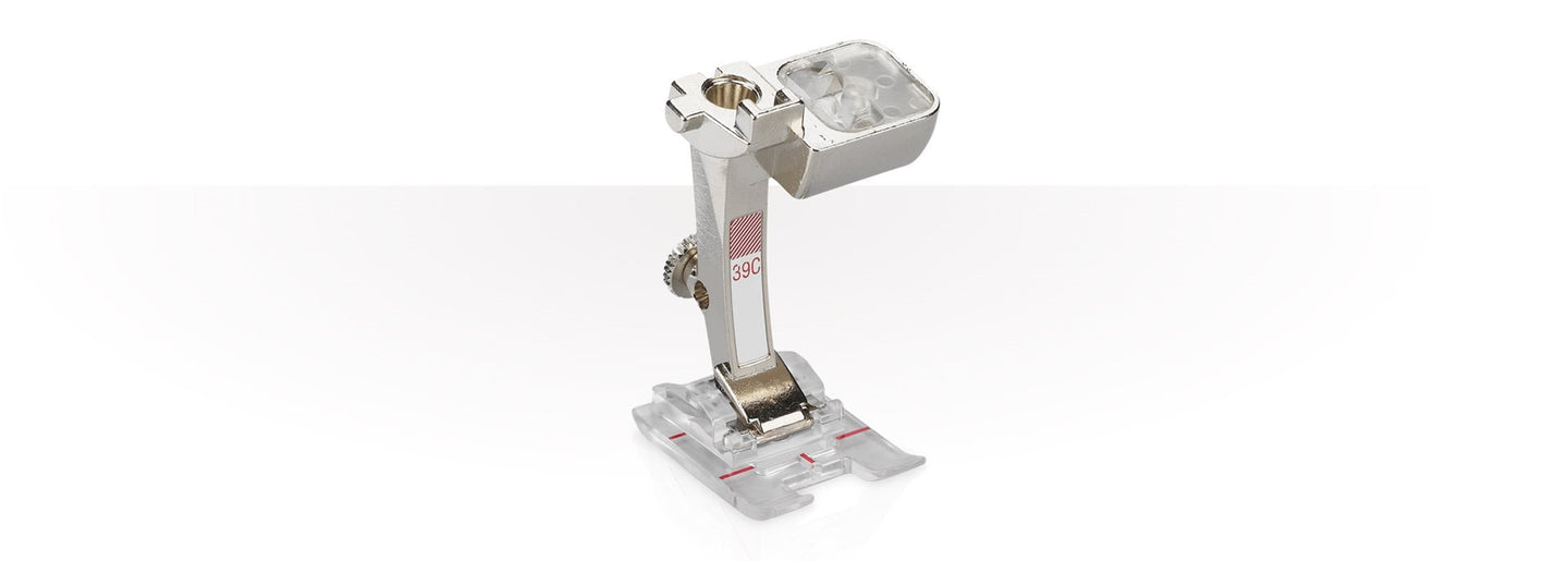 Piedino Bernina per ricamo con soletta trasparente 39C - Cucireonline