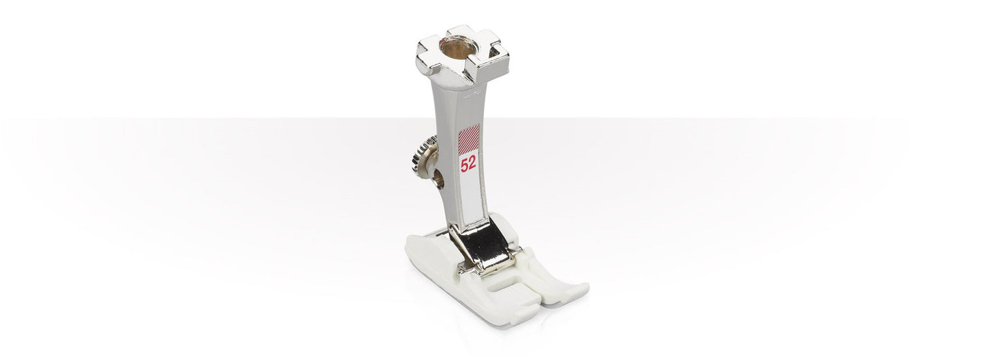 Piedino Bernina zig zag con soletta antiaderente 52D - Cucireonline