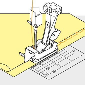 Piedino Bernina per punto invisibile 5