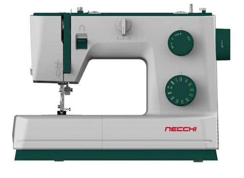 Macchina per cucire Necchi Q421A con allungabase e piedino tagliacuci  5 anni di garanzia