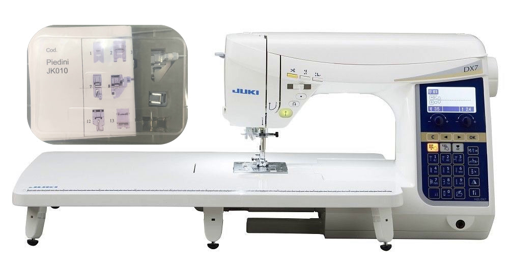 Macchina per cucire elettronica JUKI HZL DX 7 Garanzia ufficiale Juki Italia