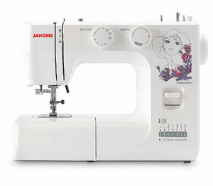 Janome 1028 IT GLAMOUR con piedino tagliacuci