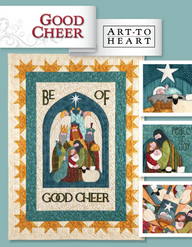 Good Cheer - Art to Heart libro - Cucireonline