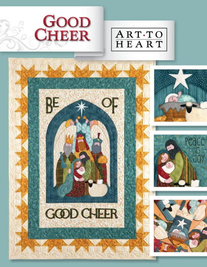 Good Cheer - Art to Heart libro - Cucireonline