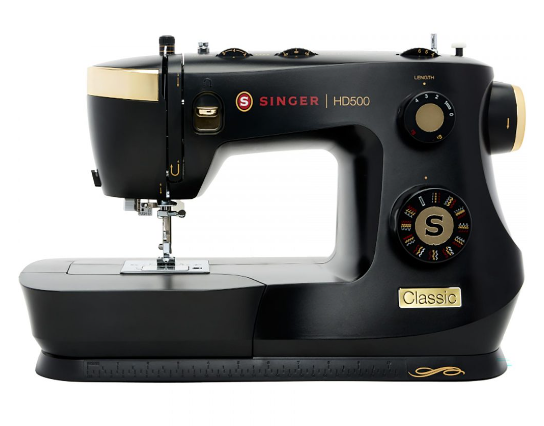 Singer HD 500 Classic con motore potente, 5 anni di garanzia,  piedino tagliacuci - Cucireonline