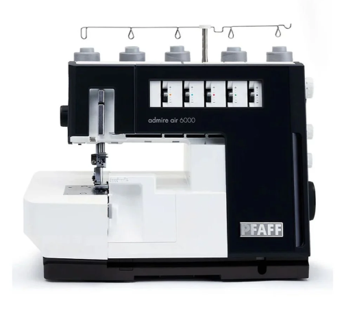 Pfaff Admire 6000 Tagliacuci con punto di copertura tensioni autoregistranti ed infilatura automatica ad aria 5 anni di garanzia