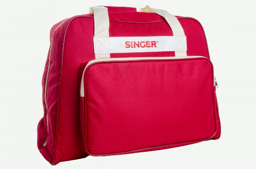 Singer borsa porta macchina rossa