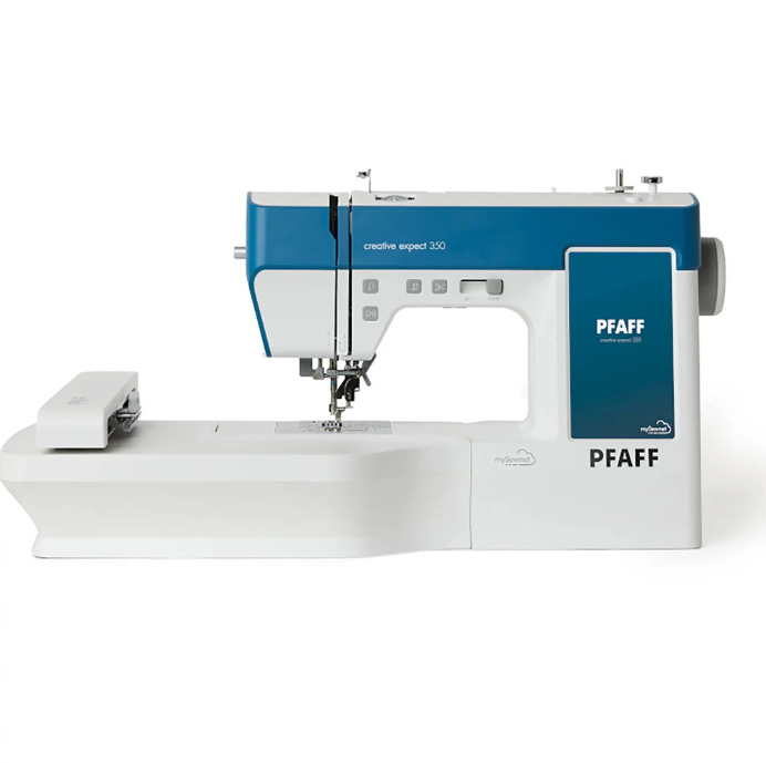 Macchina per cucire e ricamare Pfaff Creative Expect 350 con 5 anni di garanzia, software mysewnet gold - Cucireonline