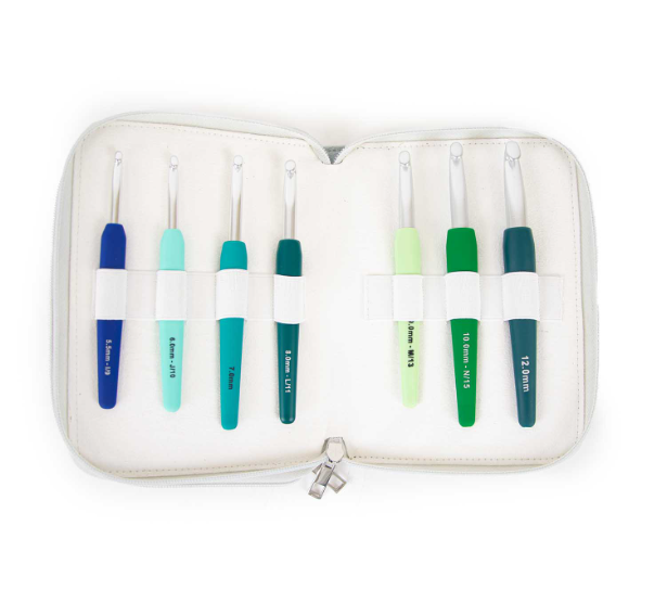 Kit uncinetti con manico ergonomico Katia