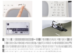 Macchina per cucire elettronica Necchi Creator C360 con piano allungabase e piedino tagliacuci