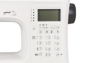 Macchina per cucire elettronica Necchi Creator C360 con piano allungabase e piedino tagliacuci