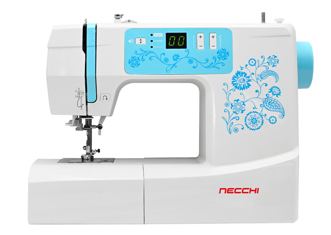 Necchi H10K con piedino tagliacuci e 5 anni di garanzia