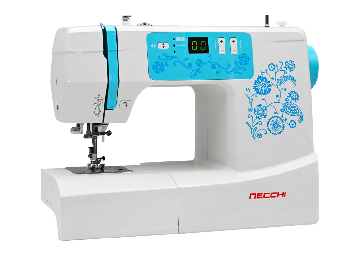 Necchi H10K con piedino tagliacuci e 5 anni di garanzia