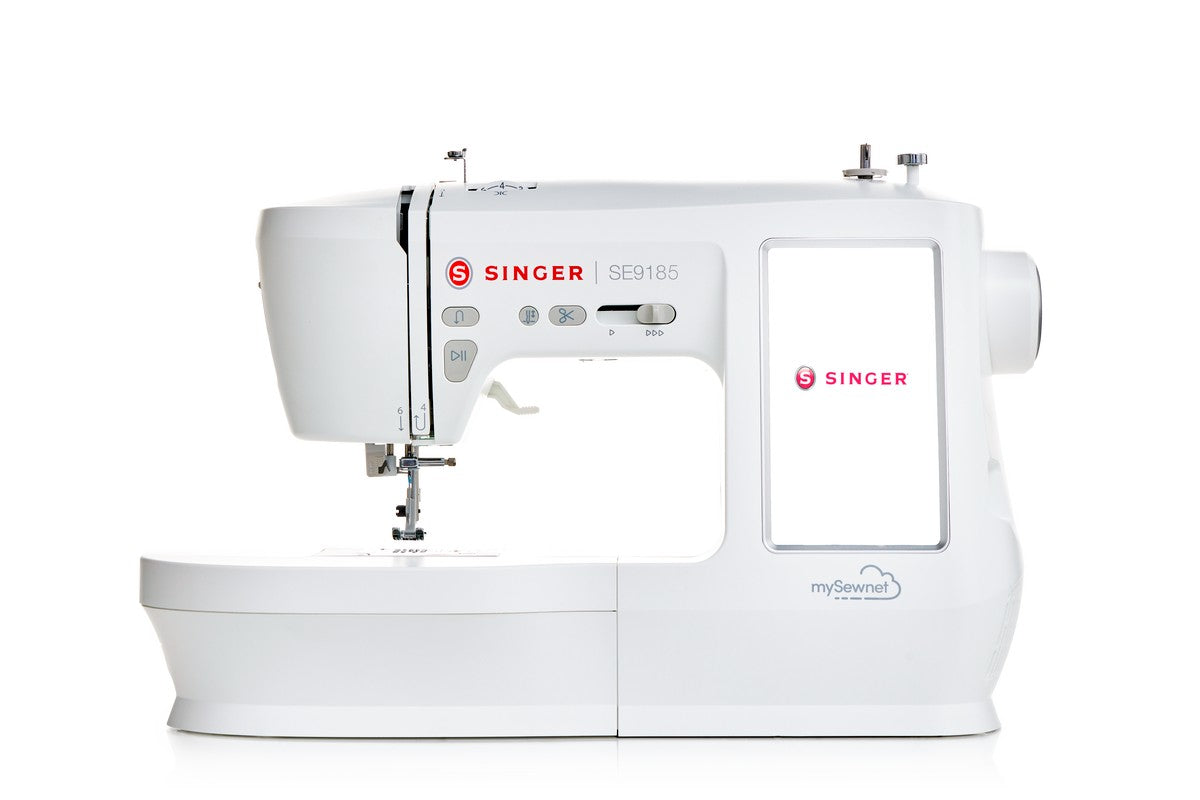 Singer SE9185 macchina per cucito e ricamo WIFI  software gold e piano allungabase omaggio 5 anni di garanzia