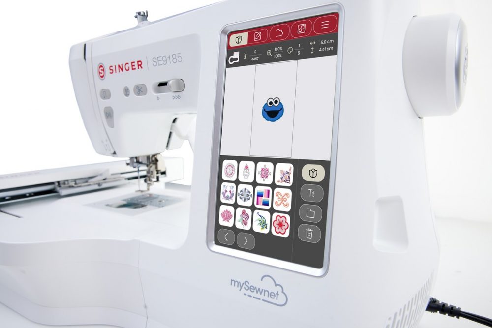 Singer SE9185 macchina per cucito e ricamo WIFI  software gold e piano allungabase omaggio 5 anni di garanzia