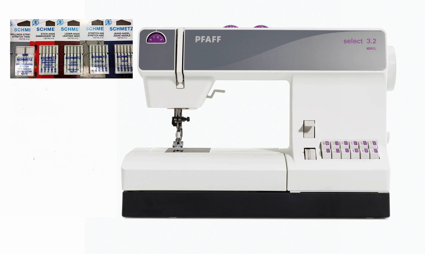 Pfaff Select 3.2  per cucire meccanica  con 5 anni di garanzia e set aghi omaggio - Cucireonline