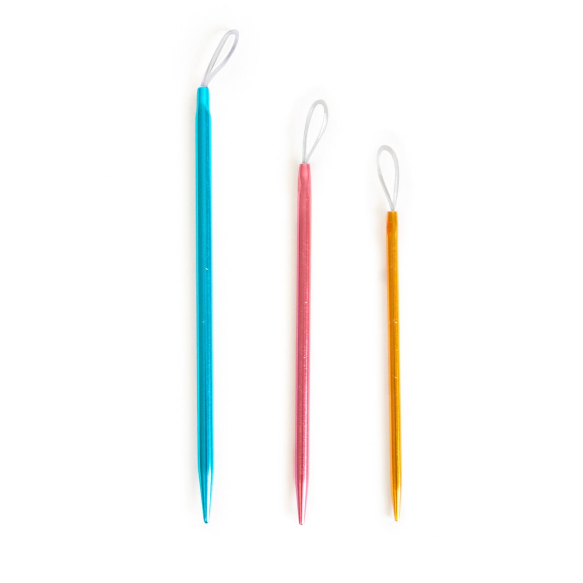 Set 3 aghi da lana con occhiello nylon by Katia