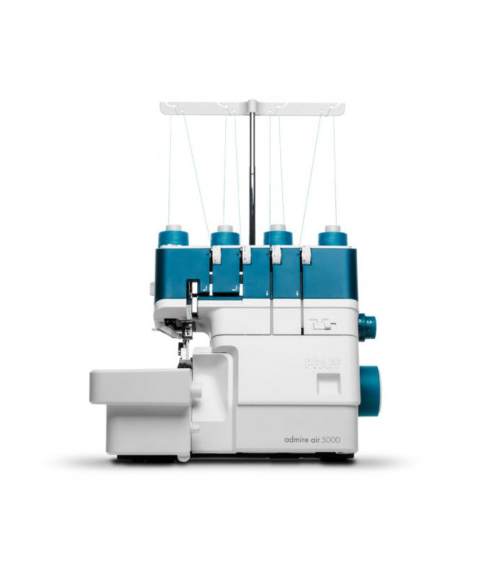 Tagliacuci con infilatura ad aria Pfaff ADMIRE air 5000 infilatura automatica - Cucireonline