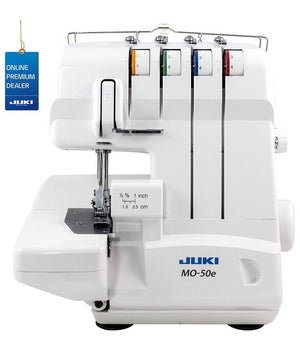 Juki tagliacuci MO-50E garanzia Ufficiale Juki Italia con 10.000 metri di filo e 6 piedini omaggio