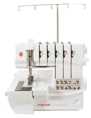 Singer Professional tagliacuci 14T968 DC 5 fili doppio punto di copertura con 10.000 metri di filo omaggio