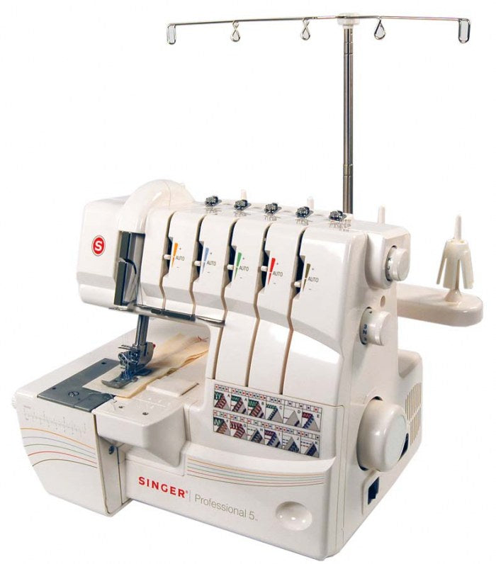 Singer Professional tagliacuci 14T968 DC 5 fili doppio punto di copertura con 10.000 metri di filo omaggio
