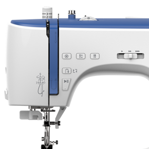 Macchina per cucire elettronica Necchi NC103D con allungabase e piedino tagliacuci 5 anni di garanzia