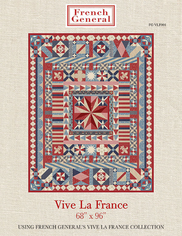Cartamodello Vive La France by French General