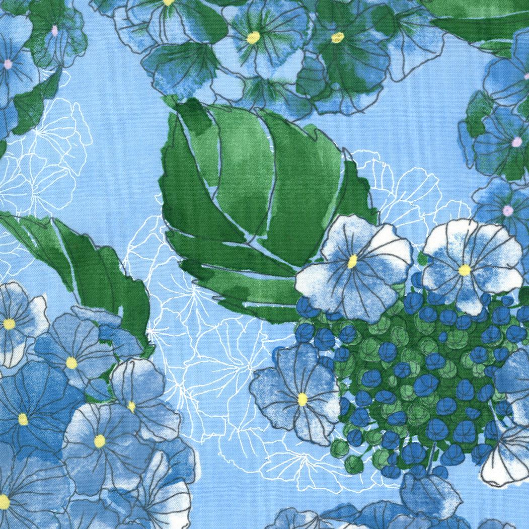 Cottage Bleu by Robin Pickens for Modafabrics