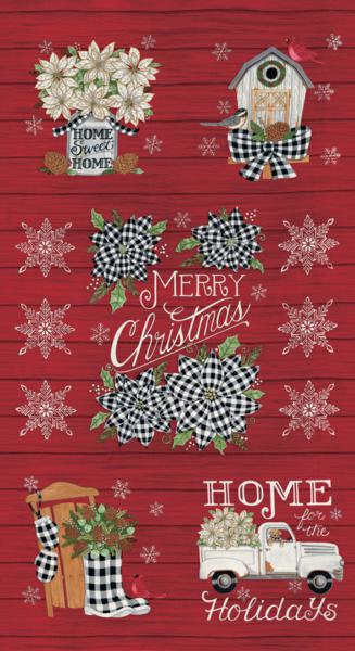 Pannello Home Sweet Holidays by Deb Strain