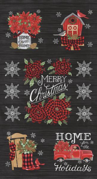 Pannello Home Sweet Holidays by Deb Strain
