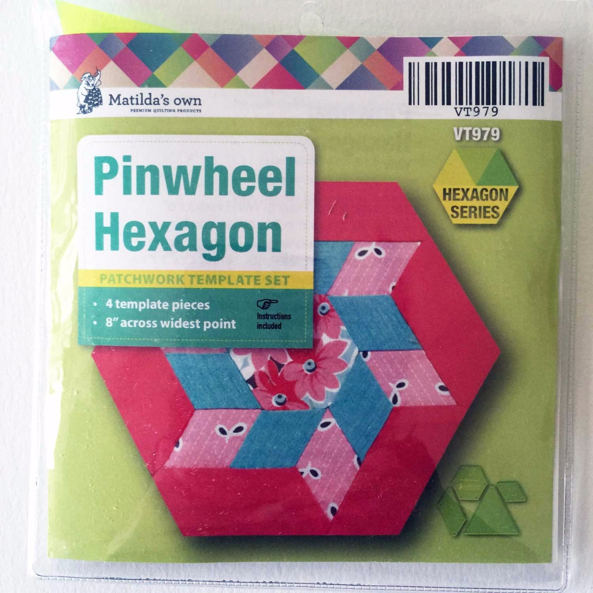 Matilda's " Pinwheel Exagon"